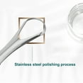 thumbnail image 3 of Mightlink Tongue Scraper Anti-slip Handle Groove Top Double-Sided Cleaning Easy Operating Tongue Cleaning Brush Tools for Unisex, 3 of 8