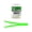 Chartreuse, variant on Fat Cow Fishing Jig Strips - Split Tail, 5" X 1/2", Scented, Chartreuse