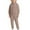 Khaki, variant on XIMIN Teen Girls 2 Piece Outfits Bow Print Cute Sweatsuit Hooded Long Sleeve Sweatshirt Joggers Sweatpants Activewear Pullover Trousers Trendy Set