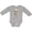 AC-Heather Grey, variant on Inktastic Cute Dancing Skeleton Boys or Girls Long Sleeve Baby Bodysuit