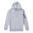 thumbnail image 1 of Kmbangi Men Sports Set, Solid Color Hoodie Zip Tops, Long Loose Pants Suit, 1 of 7