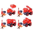 thumbnail image 1 of Vehículo de Ingeniería Zulema Juguetes de Construcción Rojo Dinosaurios, 1 of 5