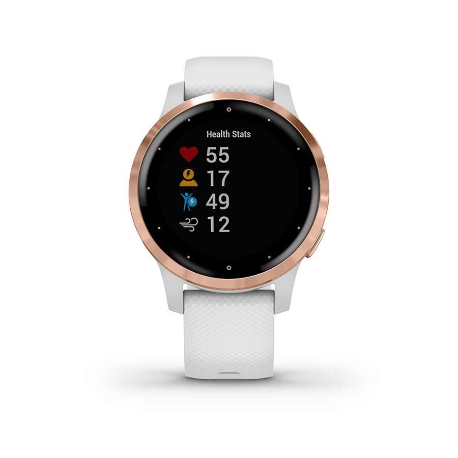 Garmin 010-02172-21 vivoactive 4S GPS Smartwatch (Rose Gold Stainless Steel  Bezel with White Case and Silicone Band) | Walmart Canada