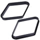 thumbnail image 1 of Billar de plástico negro resistente al desgaste mesa de billar resistente Ehuebsd 9 bolas estante triangular accesorios equipo nuevo 1 ud., 1 of 7