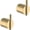 Brushed Gold, variant on Brushed Towel Hook, Hooks for Wall 304 Stainless Steel Towel Hooks for Bathrooms Kitchen Modern Towel Hook Wall Mounted Hand Towel Holder Coat Hooks 2 Pack.96068-8BG2