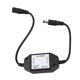 thumbnail image 3 of 10X 12V / 24V 6A Led Dimmer Controller Ajusta el Brillo para Facilitar el Color , Negro, 3 of 5