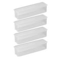 thumbnail image 4 of 4 recipientes herméticos transparentes para almacenar pasta y espaguetis, ideal para oficina, dormitorio y uso personal., 4 of 10