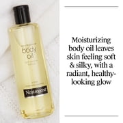 Neutrogena Body Oil Light Sesame Formula, Fragrance-Free, 8.5 fl oz
