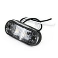 thumbnail image 3 of LED 2pcs White Side Marker Lights super Clearance Lamp Car Truck Trailer 12V, 3 of 8