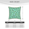 thumbnail image 2 of KLL Alphabet And Panda Decorative Throw Pillow Covers Velvet Soft for Couch Sofa Bedroom Living Room Outdoor (No pillow core)- 20"x20", 2 of 5