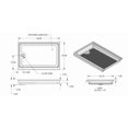 thumbnail image 2 of SPECIALTY RECREATION/BRI-RUS SP2436WL Shower Pan 24 X 36 White, 2 of 2