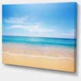 thumbnail image 3 of Designart Mer bleue calme et ciel Art mural sur toile, 3 of 4
