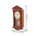 thumbnail image 2 of IFANLANDOR Vintage Home Decor Miniature Wall Clock Model 1Pack, 2 of 4