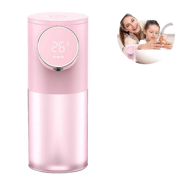Dispensador de jabón, dispensador automático de espuma, recargable de 320 ml
