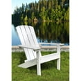 thumbnail image 4 of northbeam Lakeside Faux Wood Adirondack Chair, White, 4 of 5