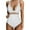 !White, variant on TEVEQ Ladies Beach Fashion Split Flower Print Large Fashion Spli One Piece Swimsuit Women Tummy Control Slimming Cheeky Modest 2025 Trendy Swim Suits for Women 2025 Bathing Suit for Women One Piece