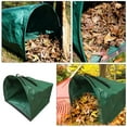 thumbnail image 4 of OATIPHO Reusable Lawn and Leaf Bag Green Heavy Duty Garden Waste Container for Easy Yard Cleanup, 4 of 8