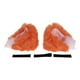 thumbnail image 1 of Accesorios para Casco de Motocicleta Decoración Orejas de Gato Gradientes para Cascos de Motocicleta Bicicleta Esquí Naranja Blanco Pegatina 1 Juego, 1 of 6