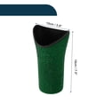 thumbnail image 4 of Bote de Basura para Auto Unique Bargains Duradero para Respaldo de Asiento Verde 1 Pc 3.9" de Ancho 7.5" de Alto Plástico Strass, 4 of 7
