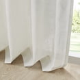 thumbnail image 3 of Gracie Mills Eulalie Light Filtering Linen Blend Lightweight Curtain Panel Pair - GRACE-14978, 3 of 3