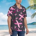 thumbnail image 4 of Military Quotes American Soldiers Mens Hawaiian Shirt Short Sleeve Casual Button Up Tropical Summer Beach Shirt, 4 of 9