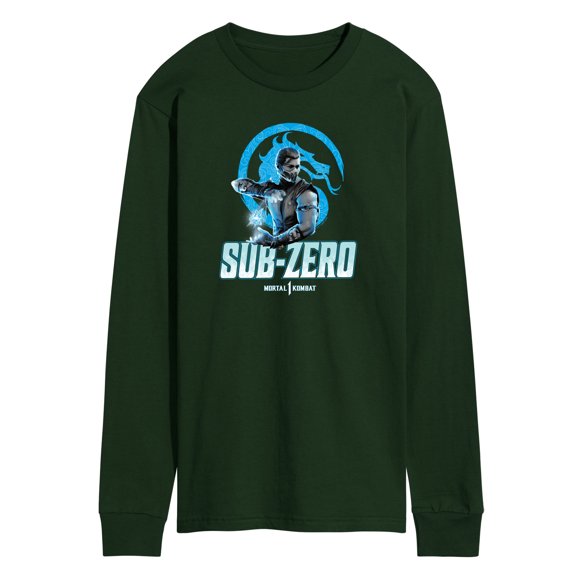 Mortal Kombat - Sub Zero Mk1 - Adult Long Sleeve Tee