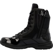 Rocky Cadet 8 Black Side Zip Public Service Boot, Black, Size 12.5(M)