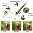 thumbnail image 3 of Garden Oasis Revitalizer: Drip Irrigation Sprinklers for Full Circle Coverage, 360 Degree Water Flow Adjustable Emitters, 3 of 5