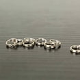 thumbnail image 4 of serony 200pcs Stainless Steel Fishing Split Rings For Blank Lures Connectors Double Loop Rings Fishing Tackle, 4 of 7