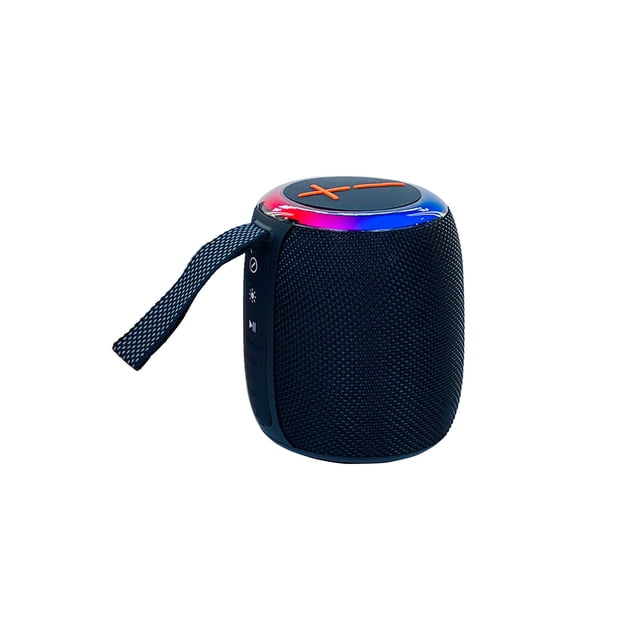 Altavoces Bluetooth Inalámbrico, Altavoz Colgante Bluetooth con Luces Coloridas Y Ranura para Tarjetas para Senderismo en Bicicleta, 12x9.5x9.5cm / 4.72x3.74x3.74In Accesorio de Mochila Ideal