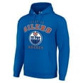 thumbnail image 2 of Men's Starter Royal Edmonton Oilers  Logo Pullover Hoodie, 2 of 3