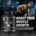 thumbnail image 3 of FX Supps ISO-FX Isolate Whey Protein Powder, 25g Protein, Vanilla Bean, 5.0 lbs, 3 of 6