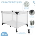 thumbnail image 3 of Cuna Viajera Plegable Baby Gaon GN-FBC01 Color Gris, 3 of 9