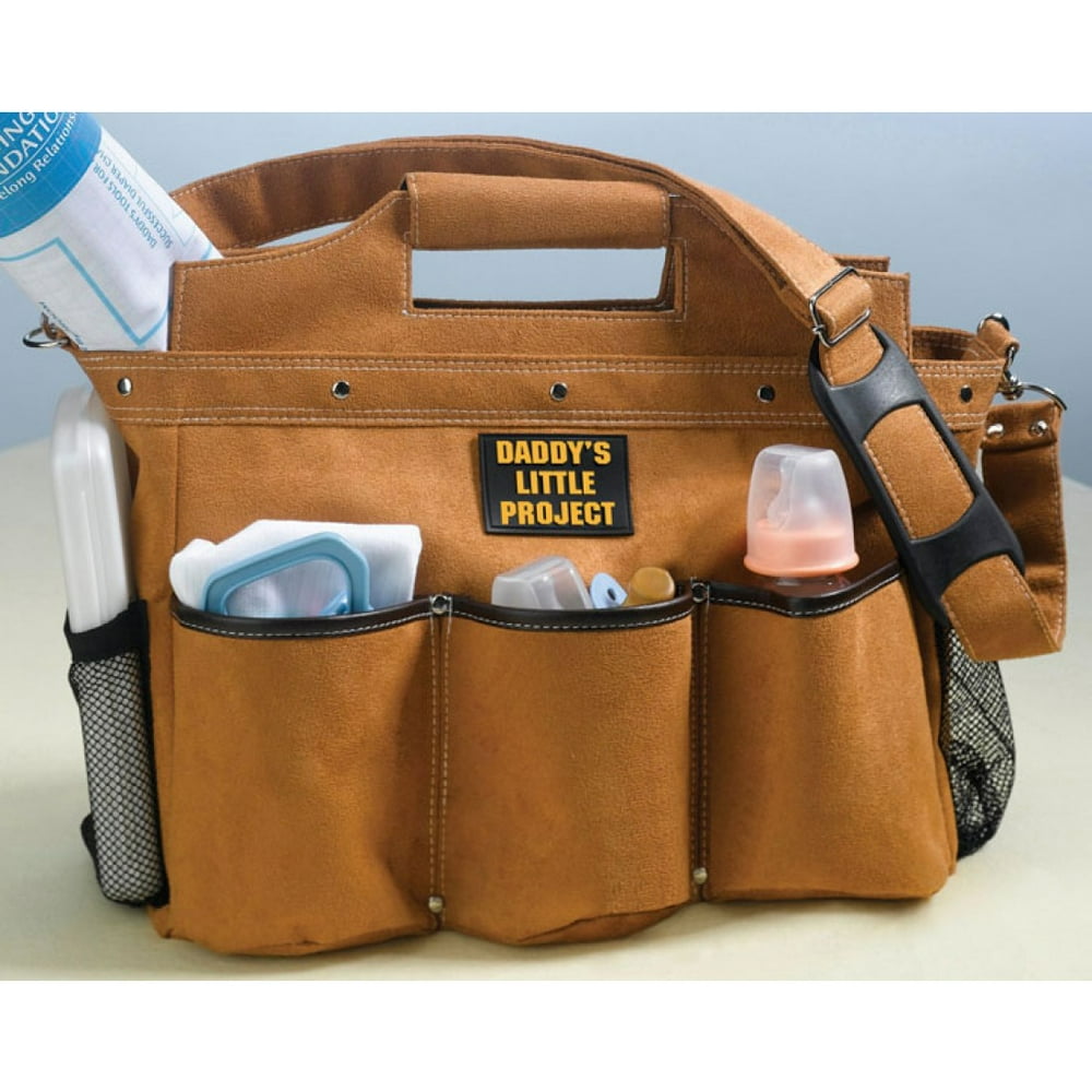 Daddy's Project Diaper Tool Bag Manly Dad Tote with Pouches