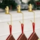thumbnail image 5 of Xihbxyly Ganchos Navideños para Colgar Calcetines de Hierro Dorado, Gran Capacidad de Carga, Colgador Seguro para Coronas y Adornos, Decoración Navideña Multiusos, Tamaño 16 X 3 X 2,5 Cm, Juego de 1, 5 of 6