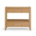 thumbnail image 3 of Brandyss Birdseye Maple 2-Drawer Nightstand, 3 of 4