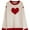 365Beige, variant on Pullover Sweaters for Women Cute Heart Print Color Block Valentines Day Crewneck Fall Winter Knitted Stripe Sweaters Warm Long Sleeve Jumper Tops Alsol Lamesa