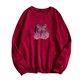 thumbnail image 2 of ICHUANYI Liquidación Moda Mujer Impresión Casual Manga Larga Señoras Sudadera Tops ICHUANYI WER202308245256, 2 of 5