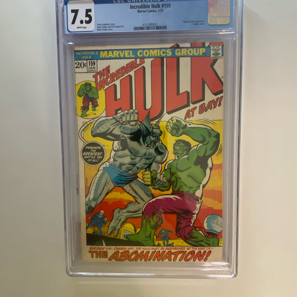 Cover of The Incredible Hulk #159