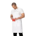 thumbnail image 5 of Unisex Butcher Apron, White, One Size, 5 of 6