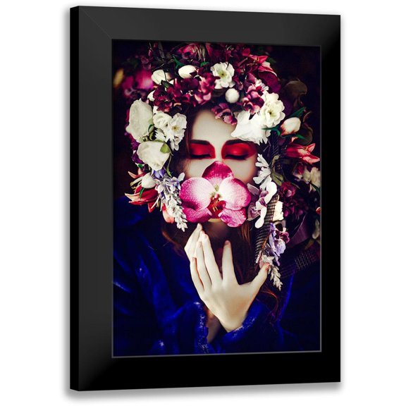 Bolgov, Ruslan 11x14 Black Modern Framed Museum Art Print Titled - Toutes Les Actoiles Sont Fleuries