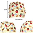thumbnail image 2 of Naloa Ladybug And Bee Beanie for Men Women Knitted Unisex Winter Hat Beanies Cap Knit Cuffed Beanies Hats, 2 of 7