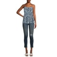 thumbnail image 2 of Time and Tru Women's Tiered Cami Tank Top, 2 of 6