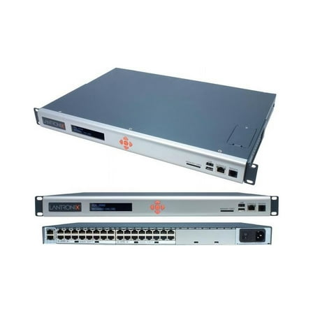 Lantronix SLC 8000 - Console server - 32 ports - 100Mb LAN, RS-232 - 1U - rack-mountable