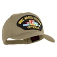 thumbnail image 5 of WWII-Korea-Vietnam Veteran Patched Solid Cotton Twill 5 Panel Prostyle Snap Cap - Khaki OSFM, 5 of 5