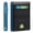 4160-Black with Blue, variant on Wallet for Men Leather Slim Bifold Card Holder RFID Blocking Minimalist Front Pockets Wallet with Money Clip