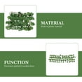 thumbnail image 6 of GOOHOCHY Green Decor Faux Plants Green Plant Railing Stretchable Fence Baby 190x30cm, 6 of 8