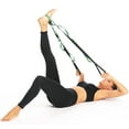 thumbnail image 4 of Stretching Strap - Non-Elastic Yoga Strap - The Home Workout Stretch Strap For Physical Therapy - light green, 4 of 5