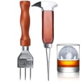 thumbnail image 1 of TidBay 2Pcs Ice Pick High Durability Rust-proof Stainless Steel Easy-Grip Ice Piton Tea Cake Needle Ice Breaking Tool Kitchen Supplies, 1 of 8
