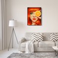 thumbnail image 4 of Cuadros Decorativos Taladro completo 5D DIY diamante pintura naranja chica bordado punto de cruz arte Sywqhk Nuevos Originales, 4 of 9